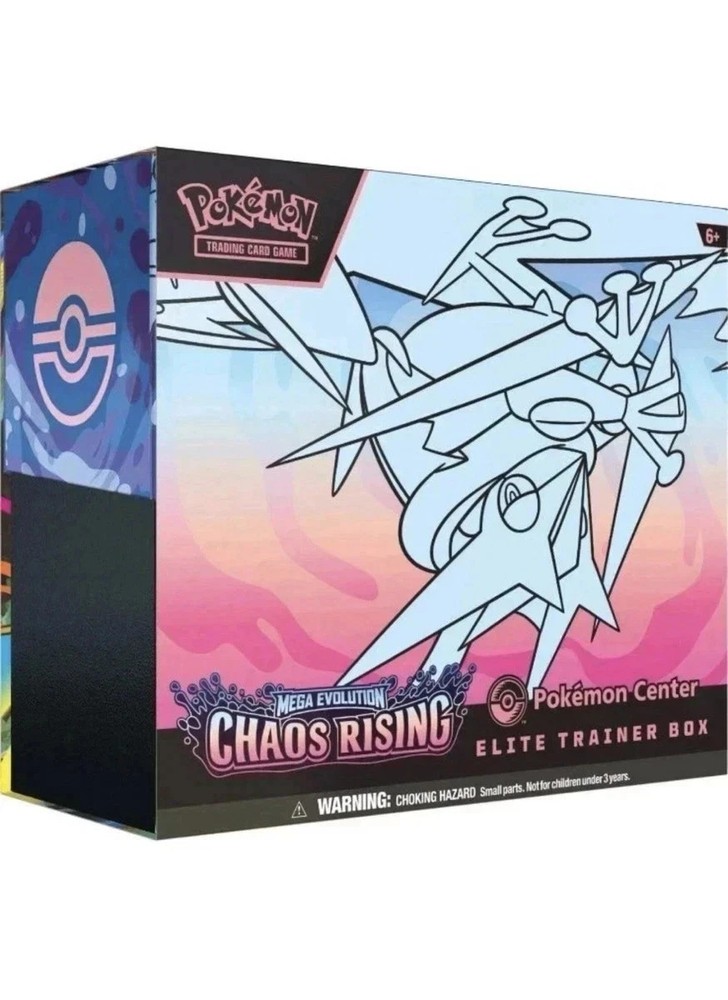 Chaos Rising Pokemon Center ETB Elite Trainer Box TCG **PRESALE**