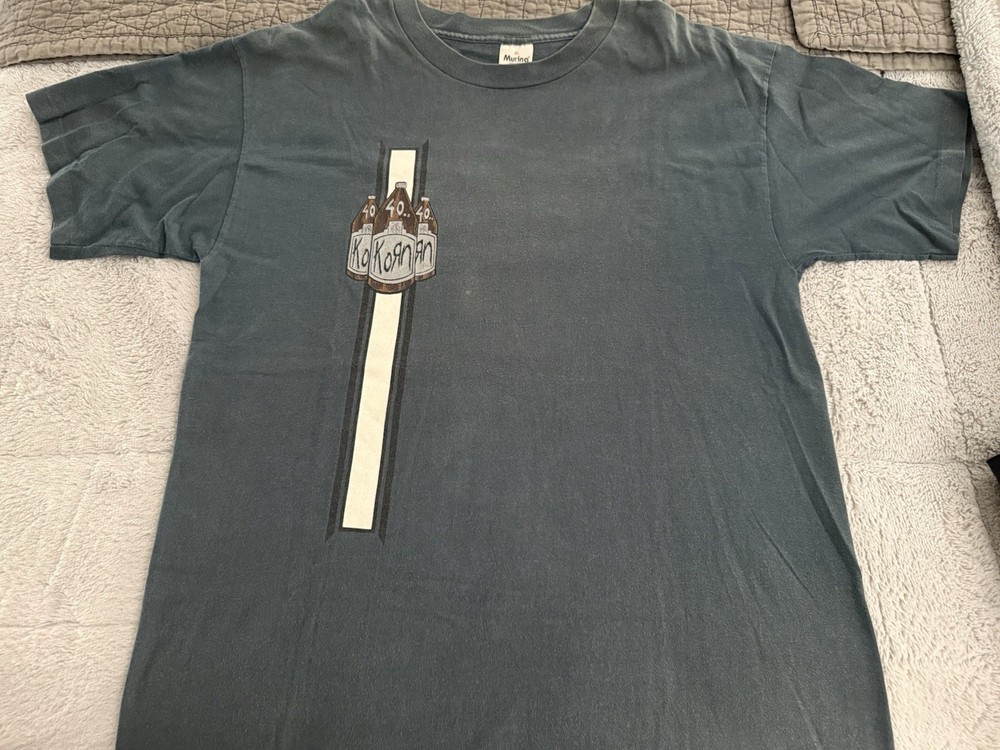 Korn Vintage 40 Oz T Shirt Super Rare!