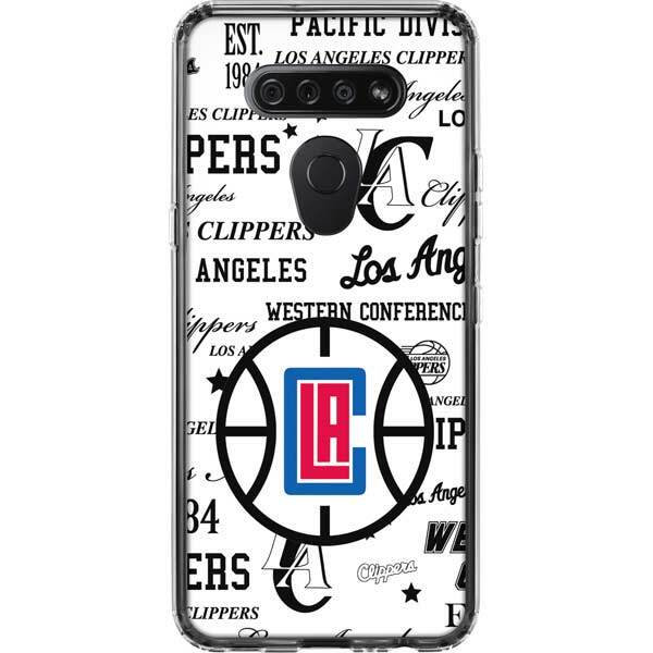 NBA Los Angeles Clippers LG K51/Q51 Clear Case