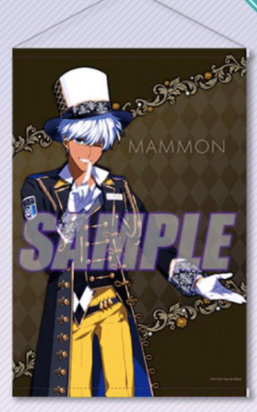 Obey Me!×EJ ANIME HOTEL Mammon B2 Tapestry kadokawa Japan anime