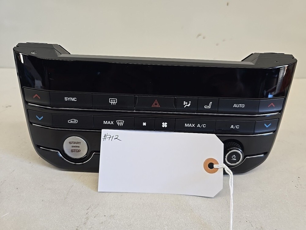 2016-2020 JAGUAR XE XF F-PACE FRONT DASH HEAT A/C CLIMATE CONTROL PANEL SWITCH