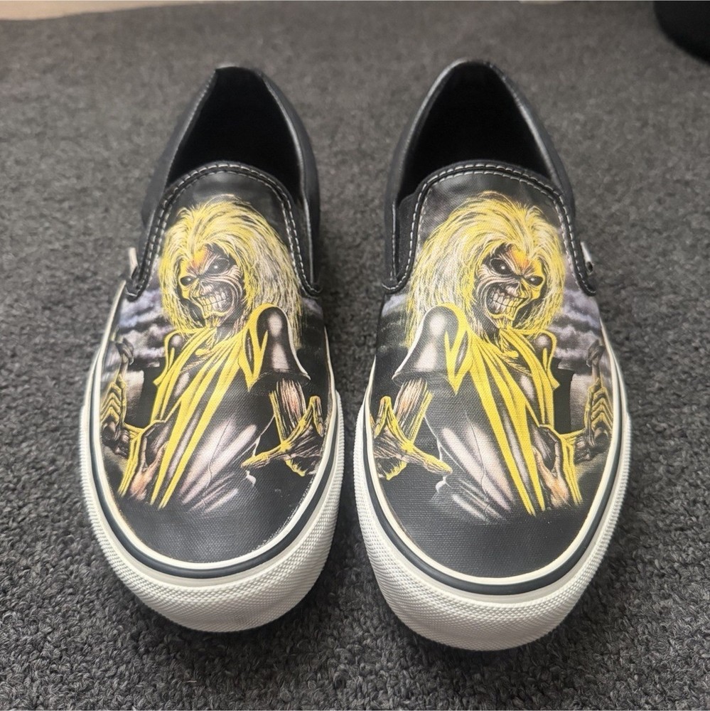 VANS Iron Maiden Killers Slip-On Men's 9.5