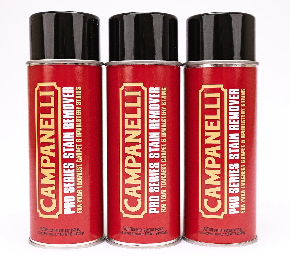 3-Pack Campanelli 15oz Professional Stain Remover Spray - Fast US Shipping