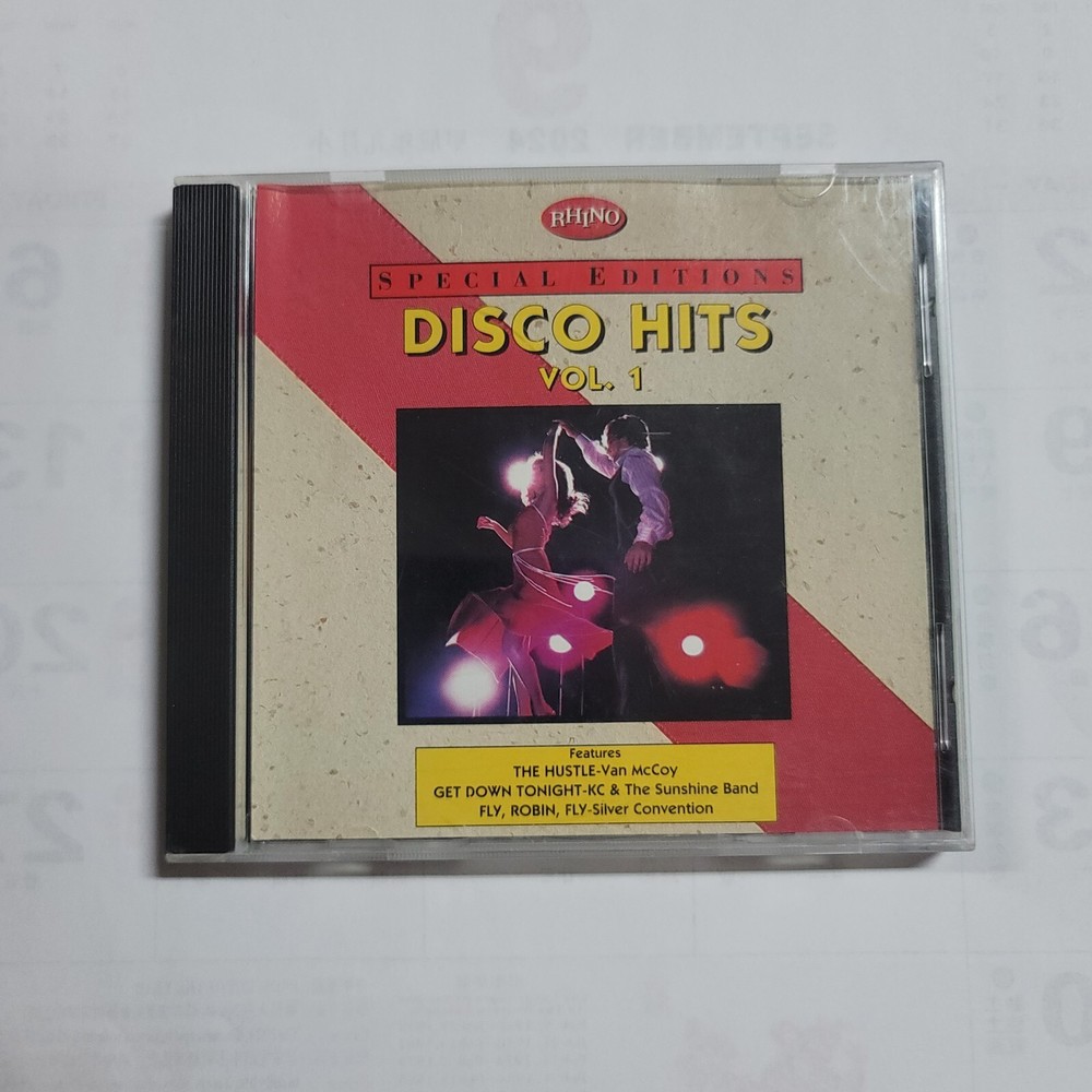 Disco Hits Vol. 1 By Various Artists (CD, 1992, Rhino)