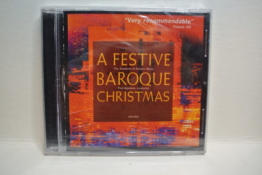A Festive Baroque Christmas - Academy Of Ancient Music Christmas Cd - Brand New-image