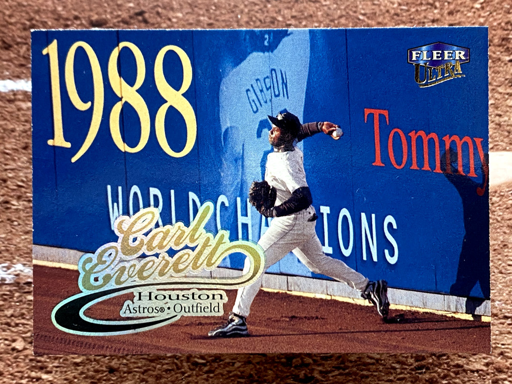 Carl Everett 1999 Fleer Ultra #22 Houston Astros