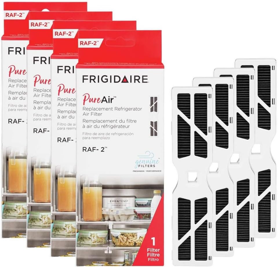 RAF-2 REFRIGERATOR AIR FILTER REPLACEMENT SET OF 4 FRESHER CLEANER AIR BEST NEW