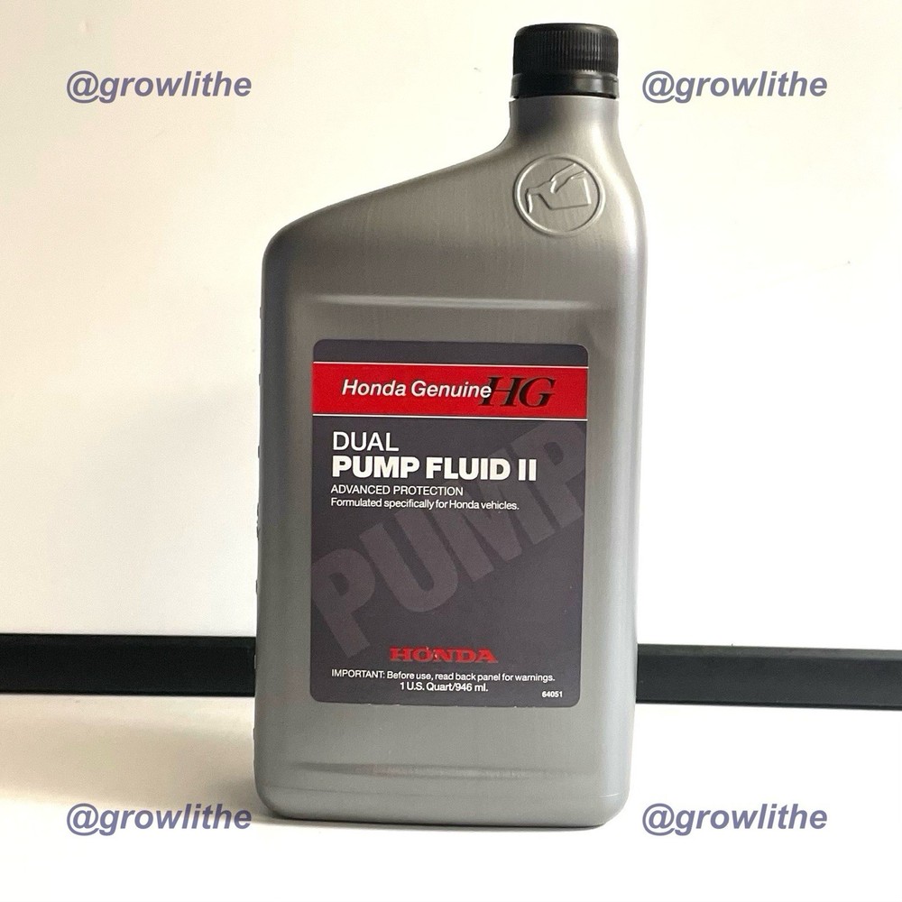 OEM Genuine Honda/Acura Dual Pump Diff Fluid II 08200-9007- 1Qt. NEW SEALED