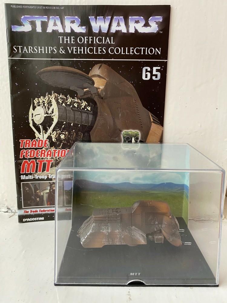 STAR WARS DEAGOSTINI STARSHIPS & VEHICLES COLLECTION #65 TRADE FEDERATION MTT