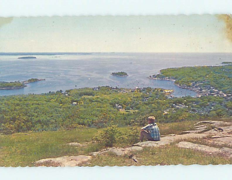Pre-1980 NATURE SCENE Camden - Near Belfast & Rockport & Rockland ME m/09 AD5848
