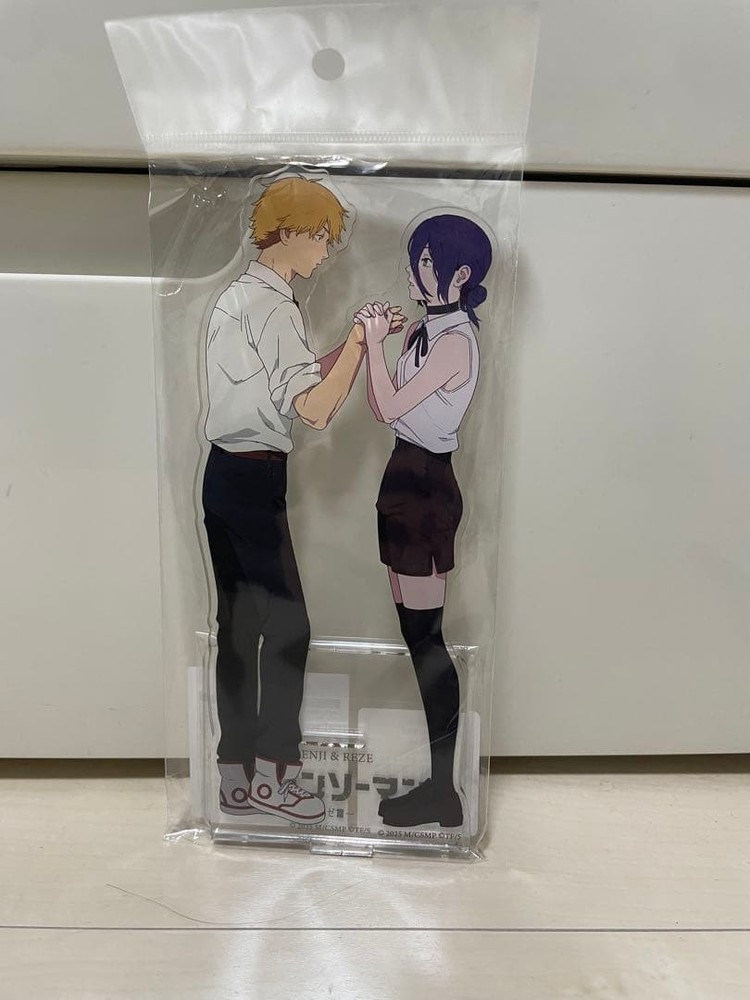 Chainsaw Man Denji Reze Acrylic Stand Official Anime Figure Character Merch