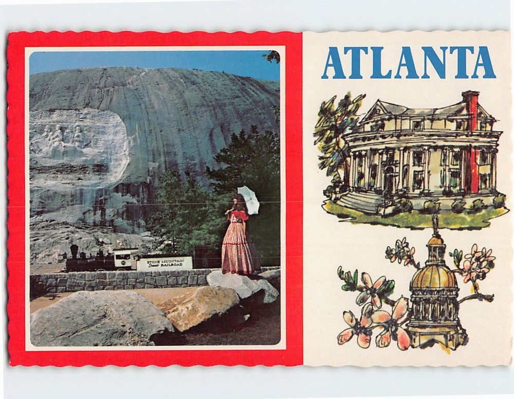 Postcard Atlanta Georgia USA