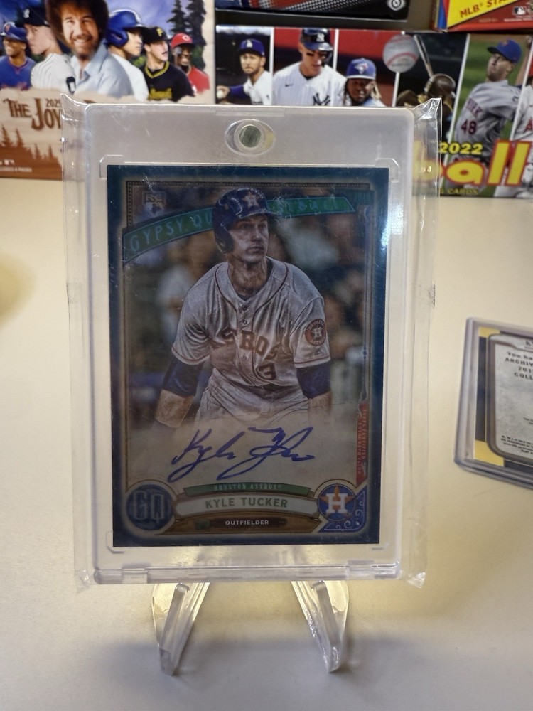 2019 Topps Gypsy Queen - Autographs Kyle Tucker #GQA-KT Blue /150 (AU, RC)