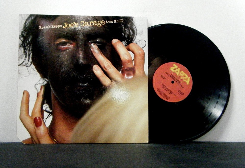 FRANK ZAPPA Dbl LP Joe's Garage Acts II+III 1979 Zappa Records  vinyl