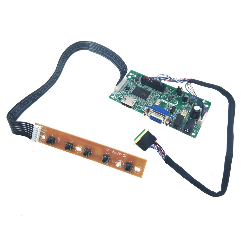 LP156WF6 SPA1 SPB1 LCD Controller HDMI VGA 1080P Video 3.5mm Audio Driver Board