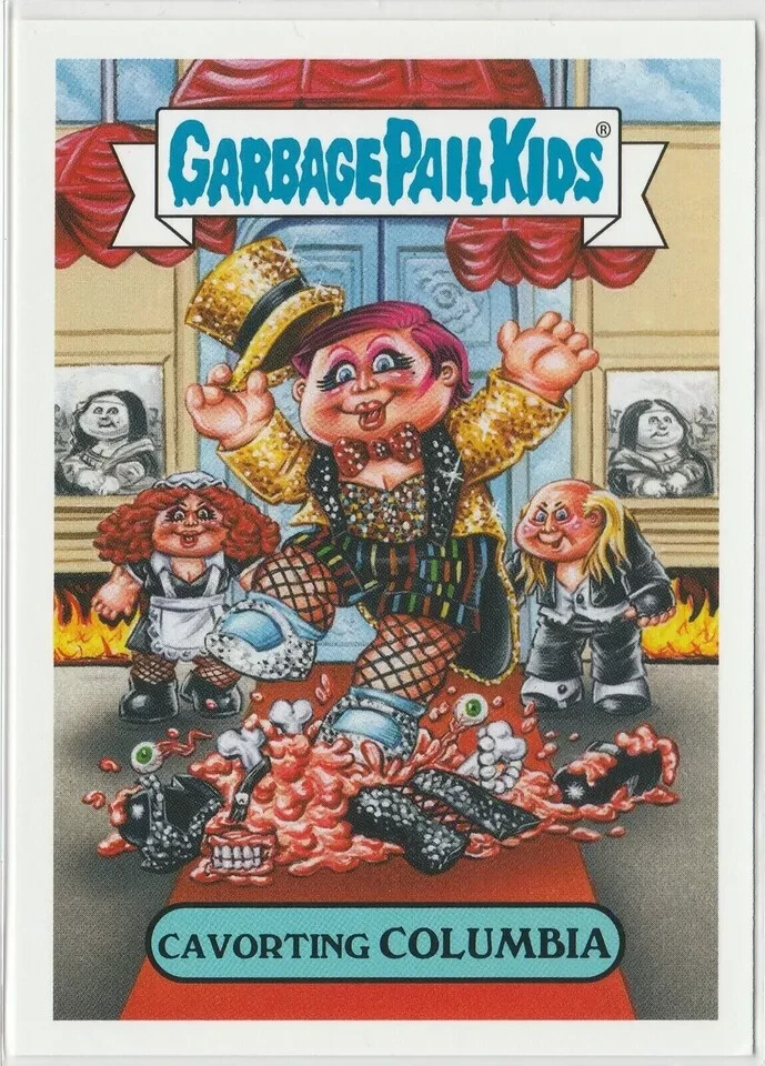 Cavorting Columbia #13b Garbage Pail Kids GPK 2019 Revenge of Oh the Horror-ible