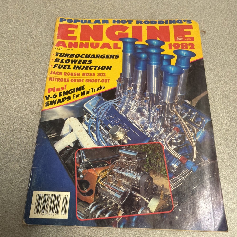 Popular Hot Rodding's Magazine Engine Annual 1982/dr. Olds Secrets./F17D