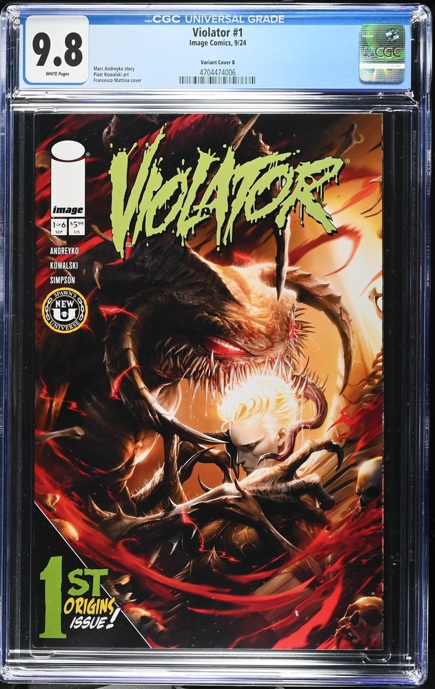 Violator 1 CGC 9.8 Variant Cover B