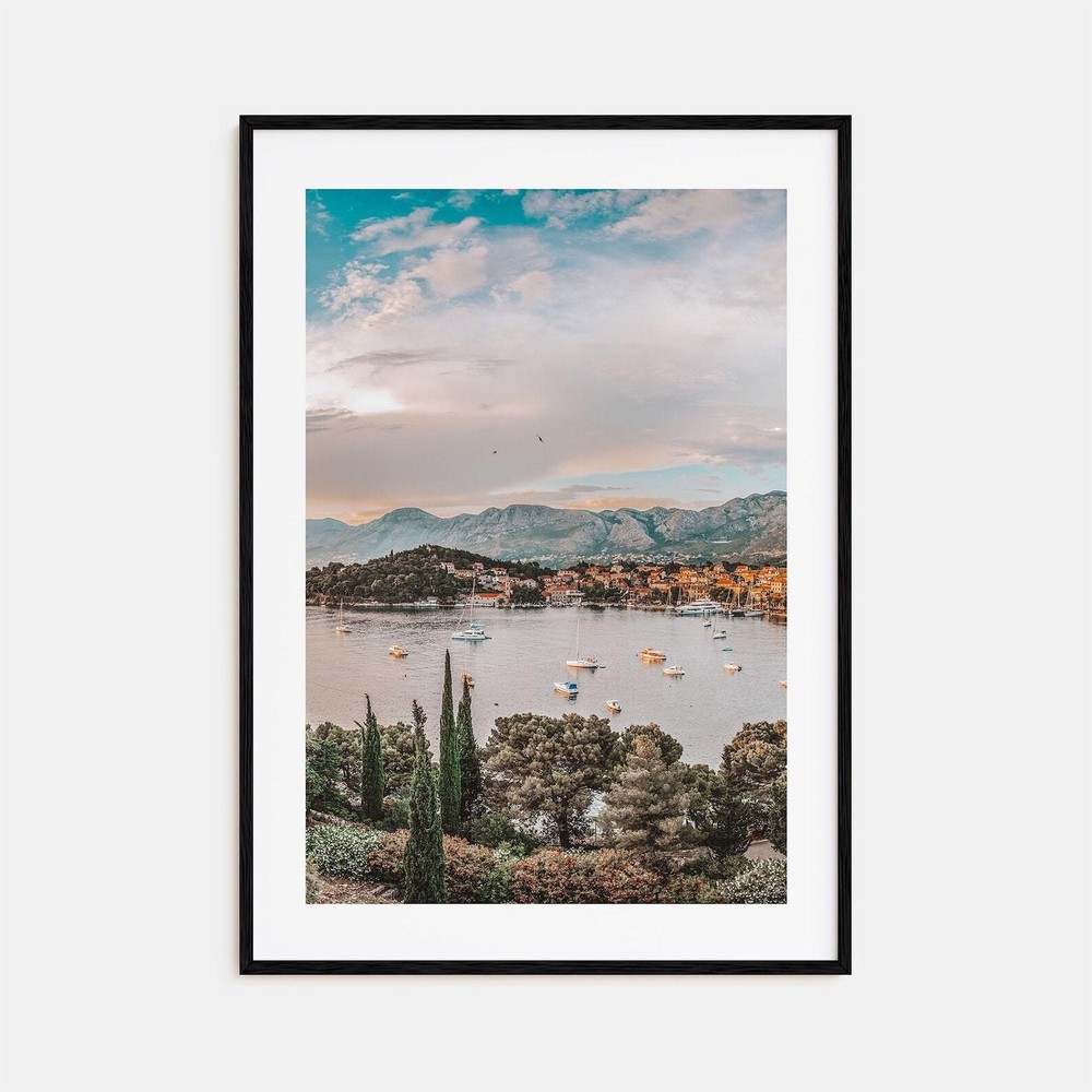 Cavtat Colorful Poster Print Cavtat Photo Wall Art Cavtat Wall Decor Cavtat