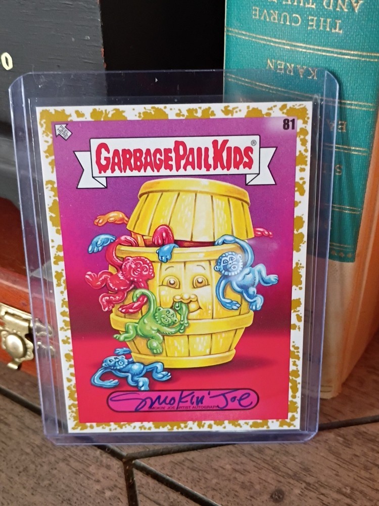 Topps Garbage Pail Kids 2024 Kids at Play Artist Autograph #81 Smokin Joe 28/50