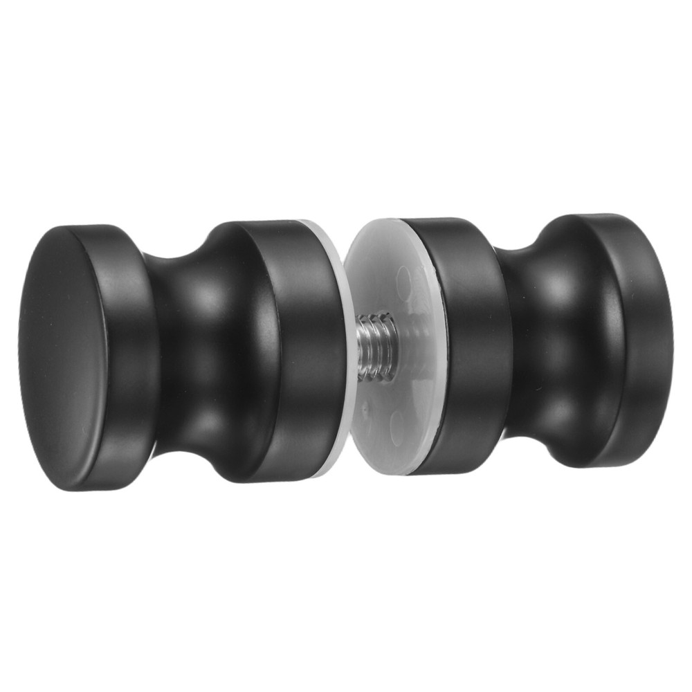 Black Umbrella Glass Door Handles for Sliding Shower Doors