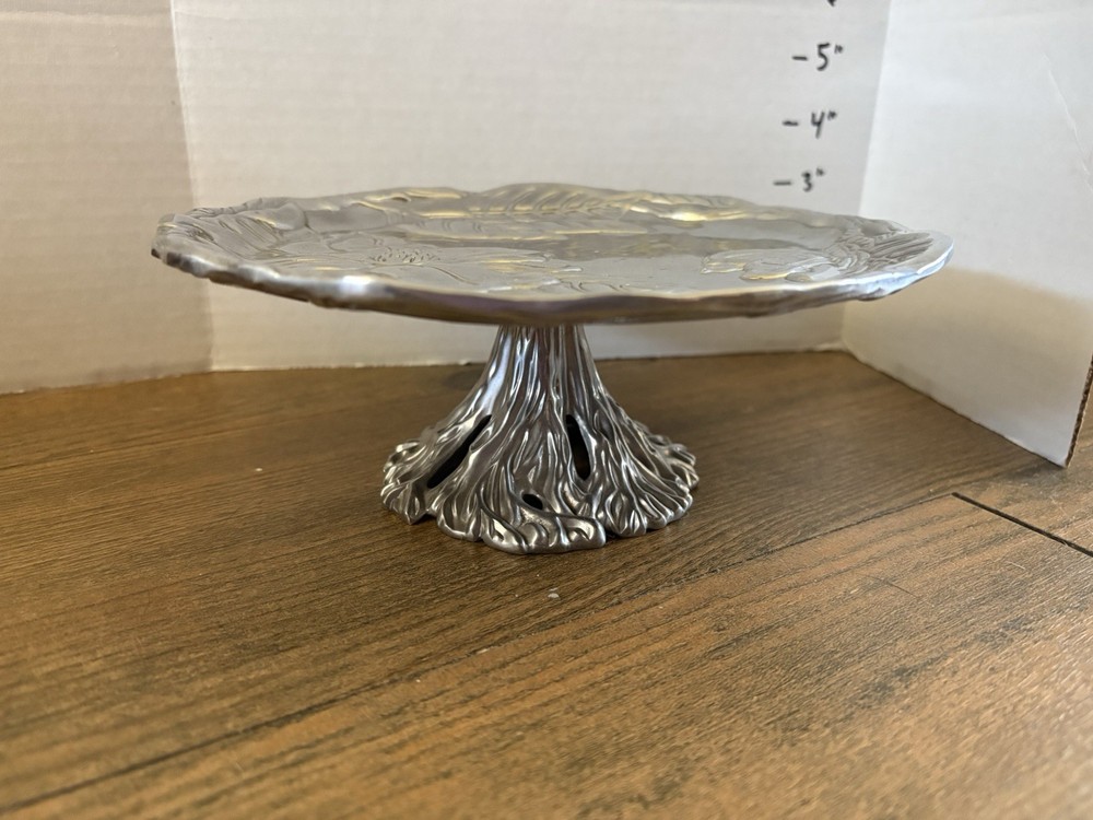 Vintage Arthur Court Aluminum ￼Magnolia 8
