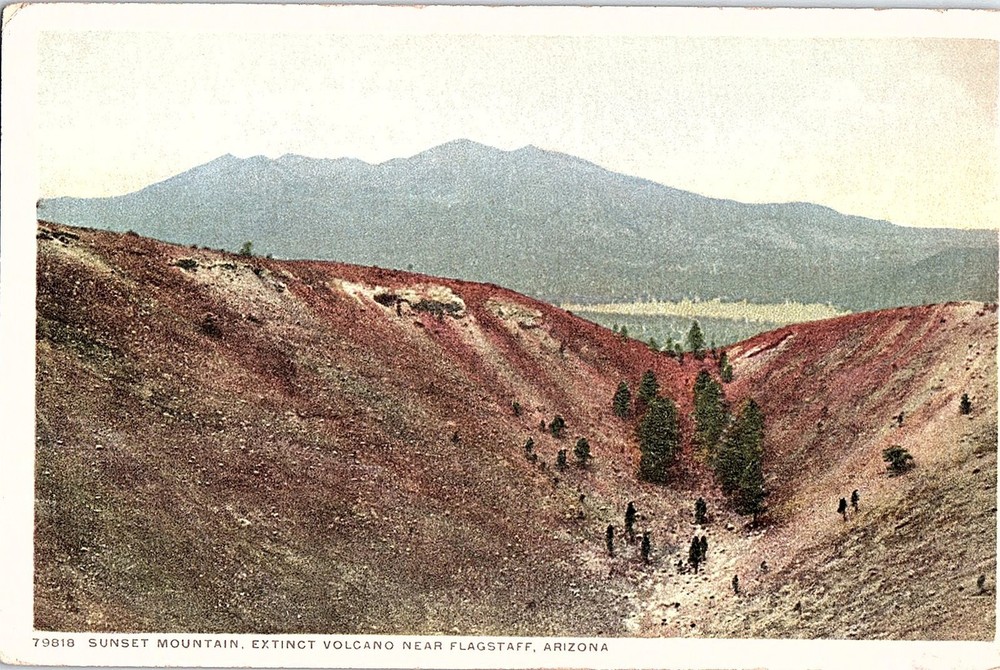 Postcard MOUNTAIN SCENE Flagstaff Arizona AZ m/09 AI3503