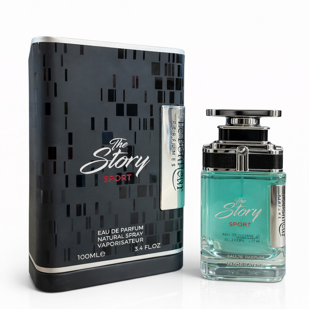 The Story Sport Eau de Parfum by Le Bonheur – Men's Perfume – 100 ml