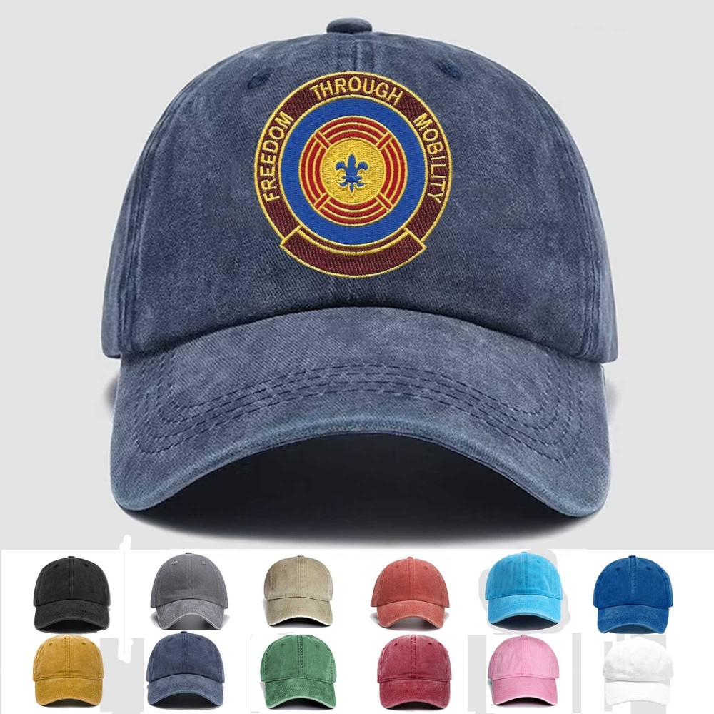 Custom Embroidered Hat 4th Transportation Command, Veteran Cap, Trucker Hat