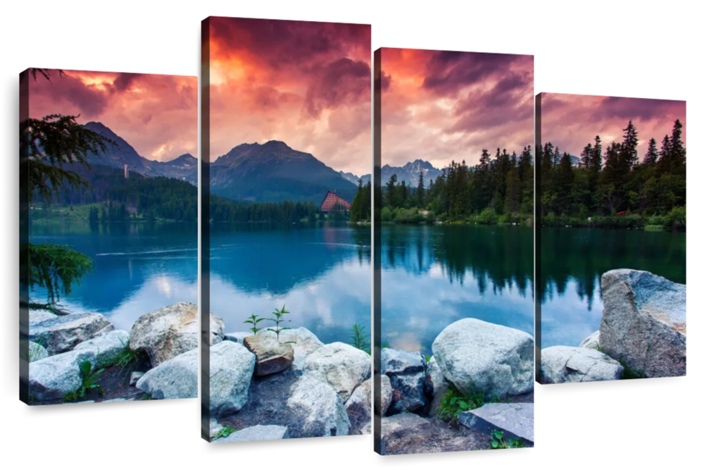 Tatra Mountain Lake Wall Art