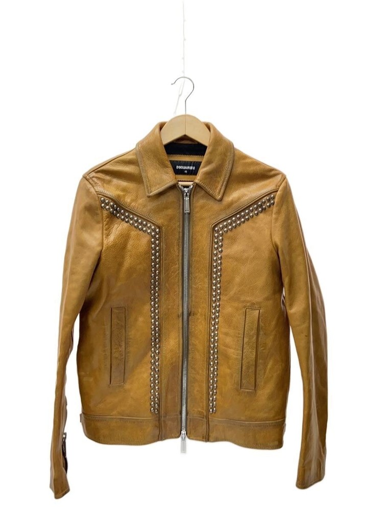 Dsquared2 Leather Jacket Blouson/46/Leather/Cml/S74Am1188 11201