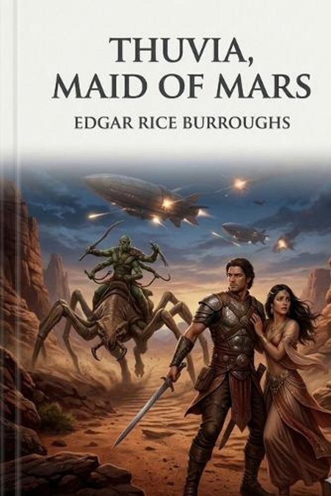 Thuvia, Maid of Mars by Edgar Rice Burroughs Paperback Book
