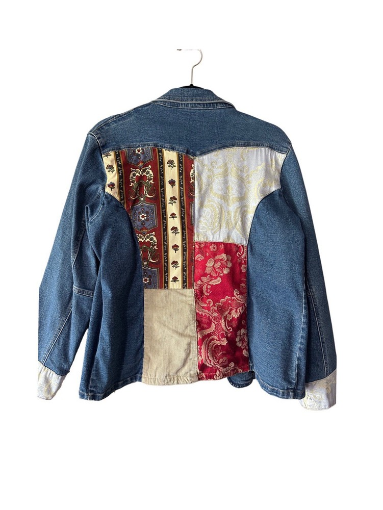 Vintage MaryKate And Ashley Patchwork Denim Jacket