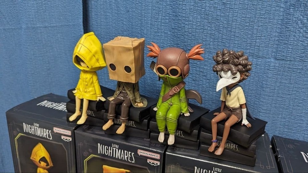 LITTLE NIGHTMARES Monitor Top Figure vol.1 vol.2 Six Alone Mono Low Set NO BOX