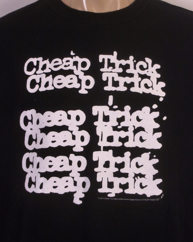 vintage 2012 Cheap Trick T-Shirt Concert Tour Band Classic Rock SZ XXL