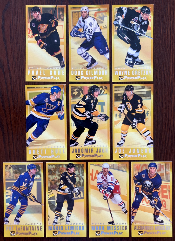 1993-94 Fleer Power Play Tall Boy Complete Set 1 - 20 Pavel Bure, Gretzky+++