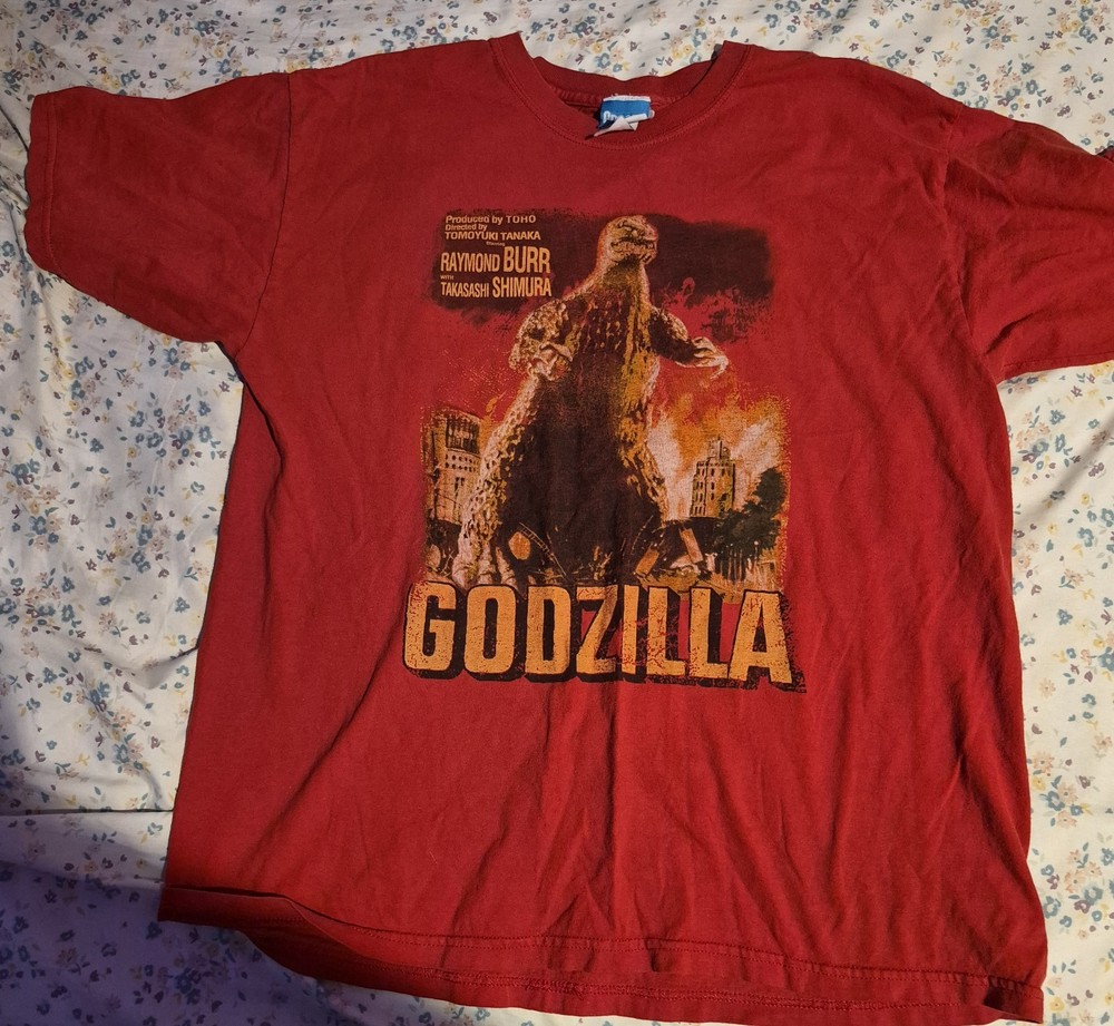 Vintage 2000's Godzilla T-Shirt Size XL Movie Promo