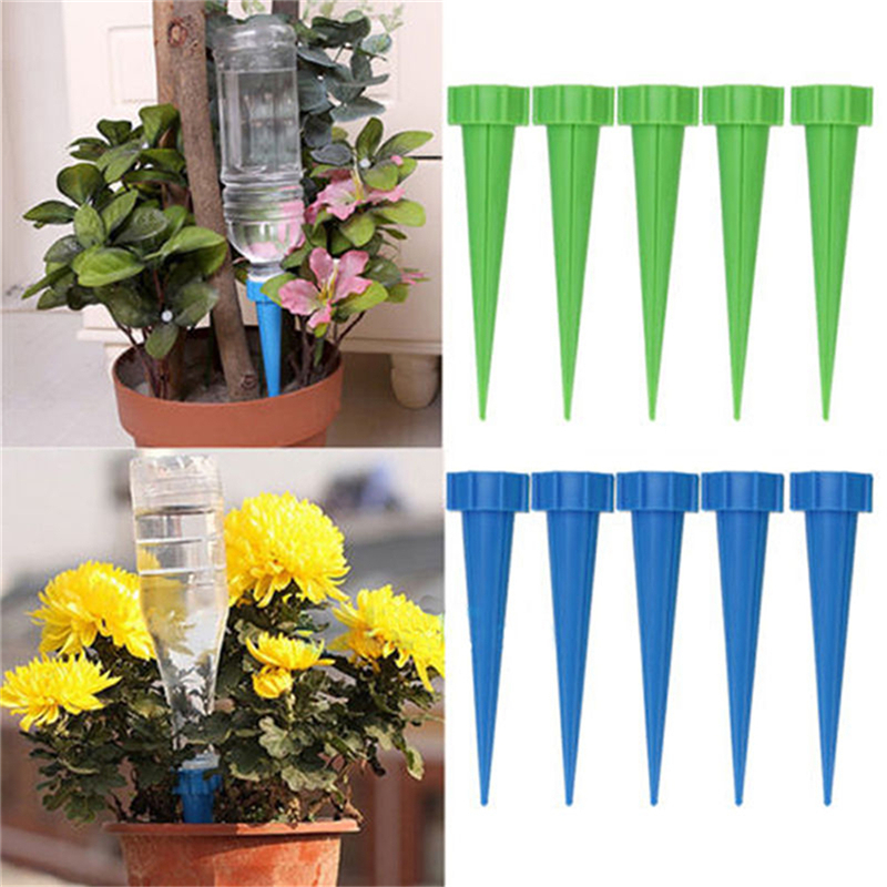 Automatic Garden Cone Watering Spike Plant Flower Waterer Bottle Irrigation Gh^a
