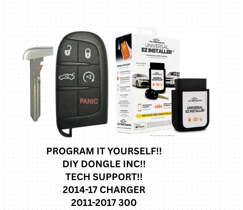 DIY BUNDLE FOR 2014-2017 DODGE CHARGER 2011-2017 CHRYSLER 300 TOOL INCLUDED!!