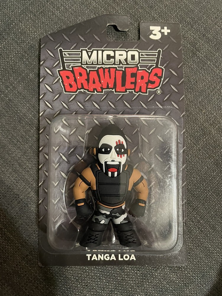 Tanga Loa Pro Wrestling Crate Exclusive Micro Brawlers Figure NJPW Bloodline GOD