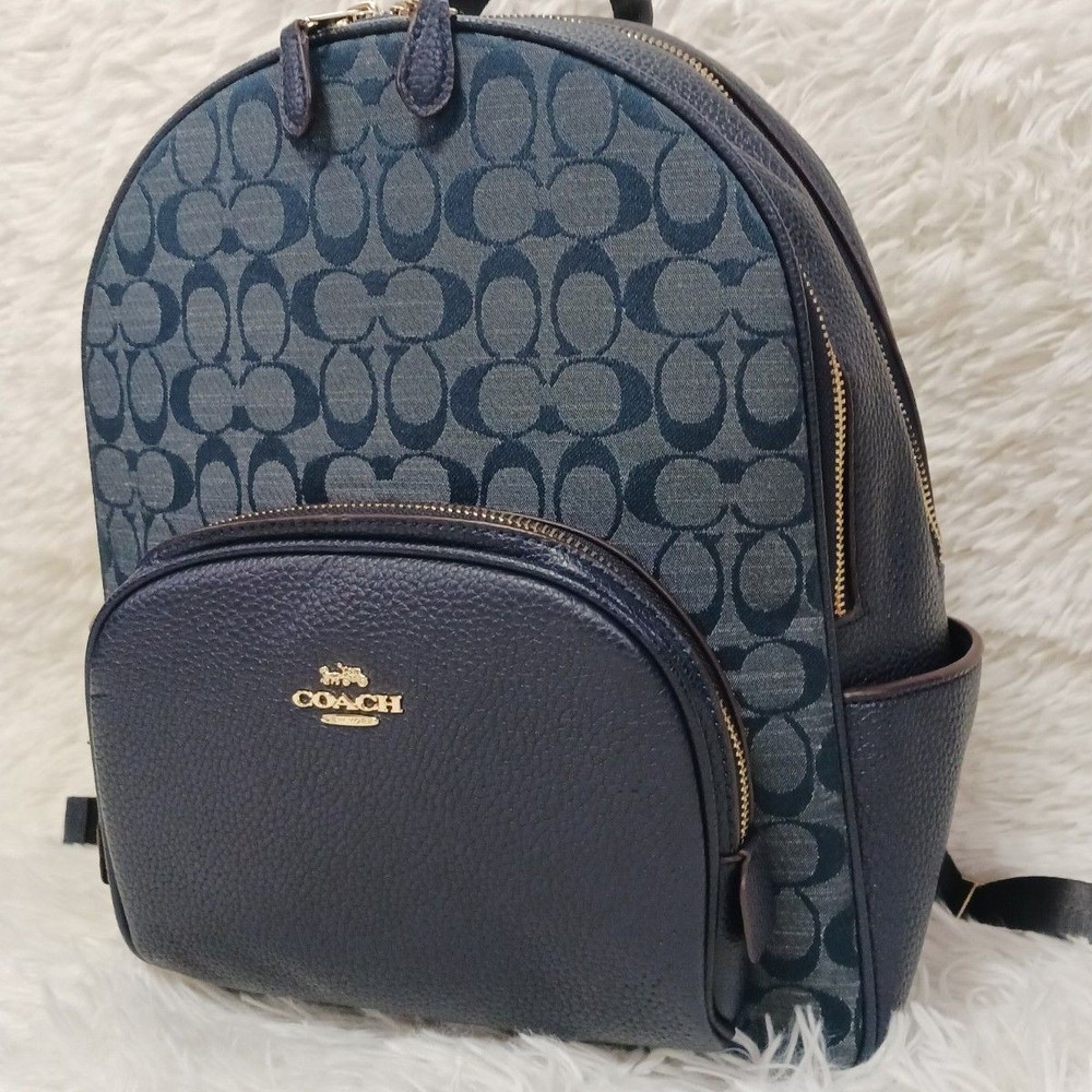 Excellent Condition COACH Signature Backpack Rucksack 5671