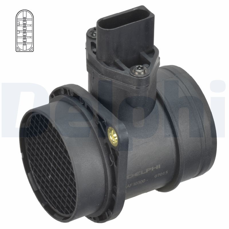 AF10300-12B1 DELPHI Mass Air Flow Sensor for AUDI,SEAT,SKODA,VW