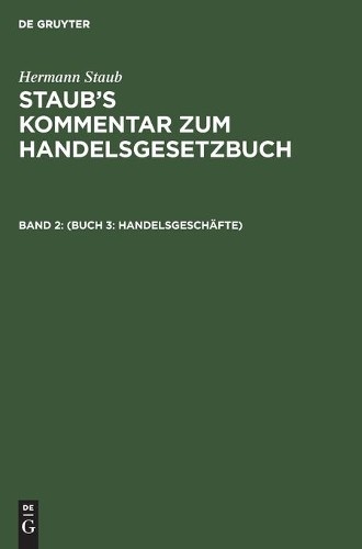 (Buch 3: Handelsgeschäfte) (Hardback)