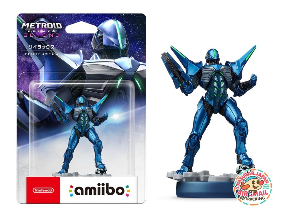 amiibo Sylux Figure Metroid Prime 4 Nintendo 2025 fm Japan w/Tracking