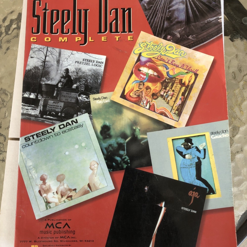 Steely Dan Complete Piano Vocal Guitar Songbook Aja Gaucho Universal Music