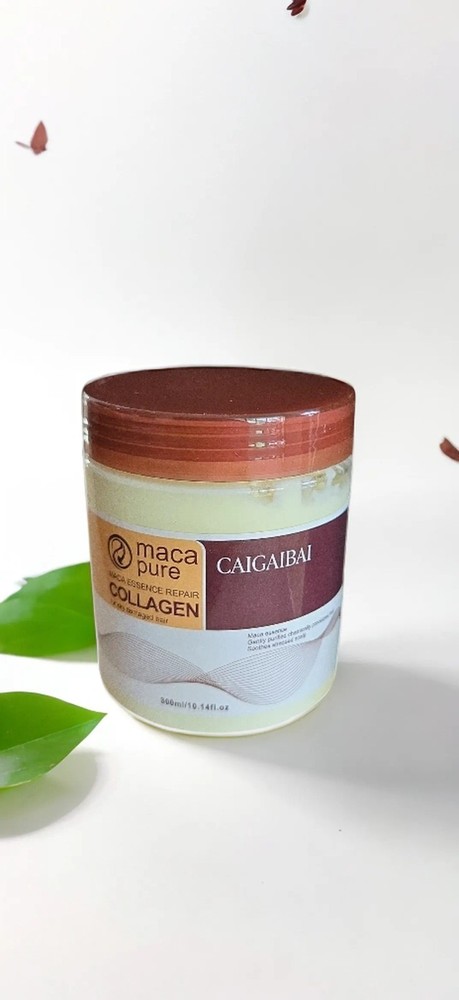 CAIGAIBAI Maca Collagen Hair Repair Mask for Dry Damaged Hair 300ml