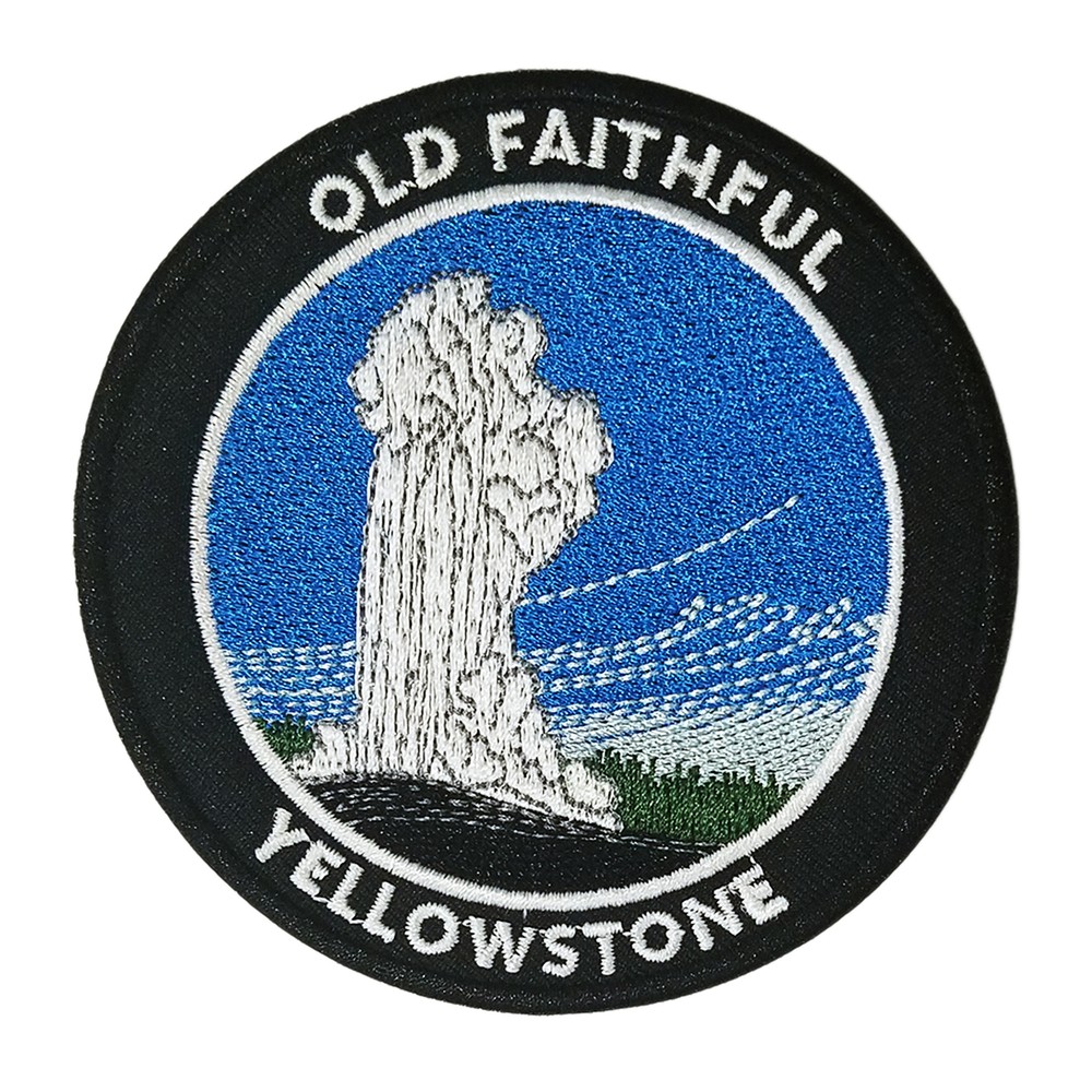 Old Faithful Yellowstone Patch 3.5