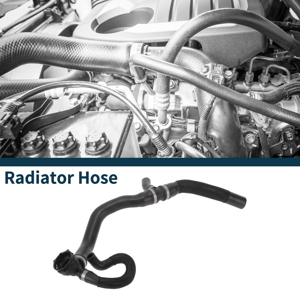 Volvo V40 2013-2019 Lower Radiator Hose 31368574 Black Rubber Water Pipe