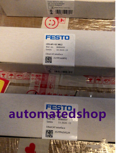 Festo EtherCAT interface CPX-AP-I-EC-M12 8086609 module brand new