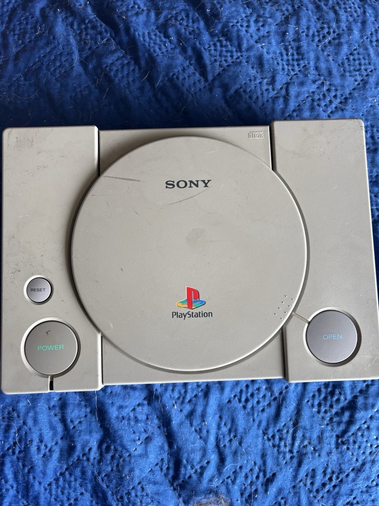 Sony PlayStation 1 SHELL ONLY schp 5501- Gray Not Tested Parts Only